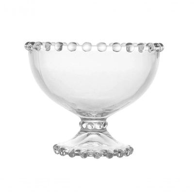 Jogo 12 Taça De Sobremesa Cristal Pearl Bolinha Wolff 200ml