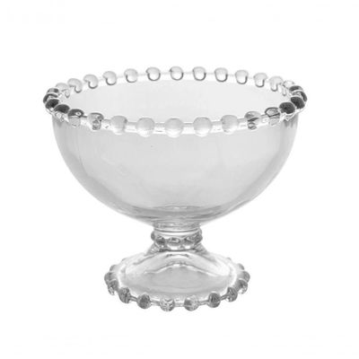 Jogo 12 Taça De Sobremesa Cristal Pearl Bolinha Wolff 200ml