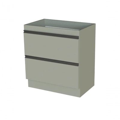 Balcão De Cozinha 80cm Com 2 Gavetas Planejado Multiuso Resistente Corda