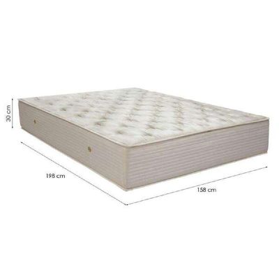 Colchão Orthotel Queen Size Super Luxo 158x198x30cm - 1041210345 - Ortobom