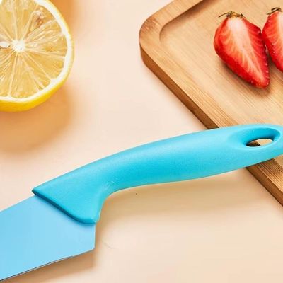 Kit Facas Coloridas 4 Peças Facas De Cerâmica E Aço Inox C- Cabos Coloridos P- Cozinha Profissional!
