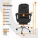 Cadeira De Escritorio Ergonomica Presidente Apoio Para Pés Preto