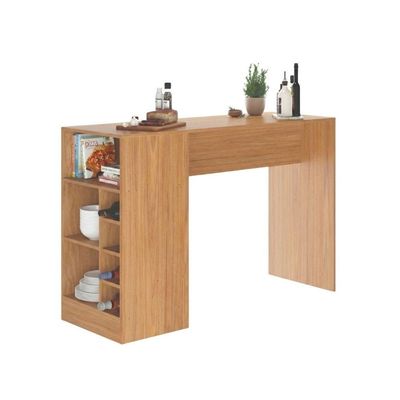 Bancada Balcão/ilha De Cozinha Gourmet 1 Porta E Adega Menu Móveis Freijó