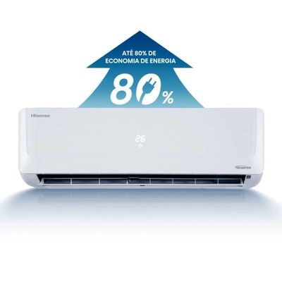 Ar Condicionado Split Inverter Hisense R-32 Hi-wall 18.000 Btus Quente E Frio Wi-fi 220V