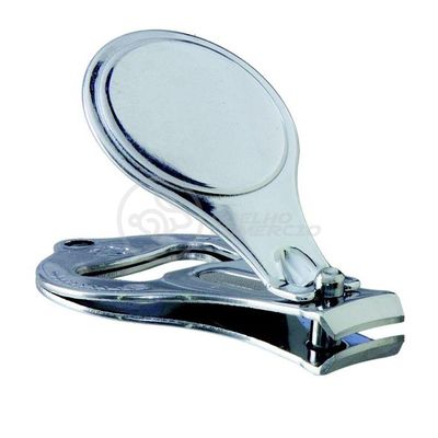 Kit 5 Cortador De Unha Com Lixa Pé E Mão Aço Inox Abridor De Garrafa Chaveiro 3 Em 1 Atacado Redondo