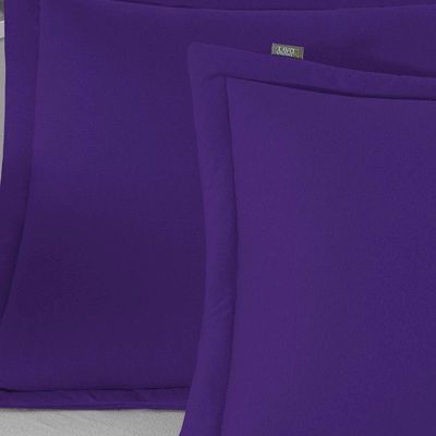 Porta Travesseiro Matelado Nobre 1 Peça Malha 100% Algodão - Roxo