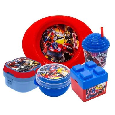 Kit Hora Da Brincadeira Transformers 5 Itens