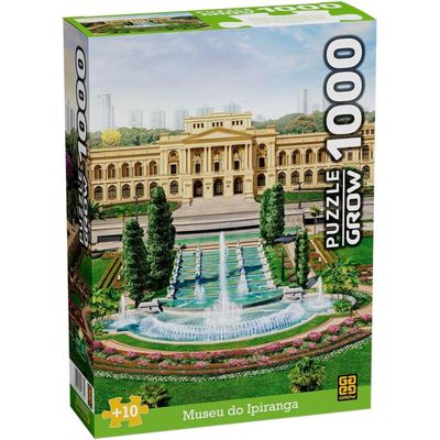 Quebra Cabeça 1000 Peças Museu Do Ipiranga - Grow 04685