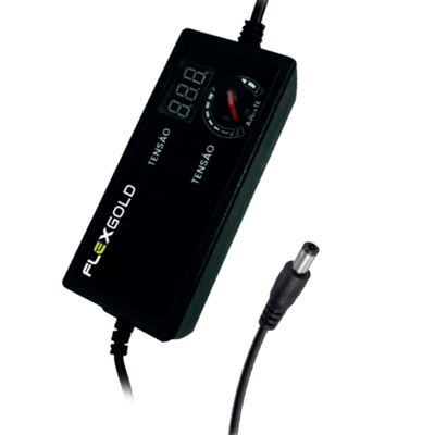 Fonte de alimentação Chaveada Ajustável 3 à 12V 5A FX-FT-07