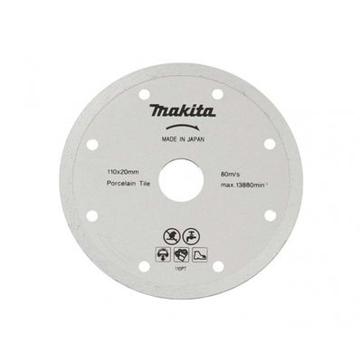 Disco Diamantado Makita 110X20Mm P/ Porcelanato B-22919 Blis