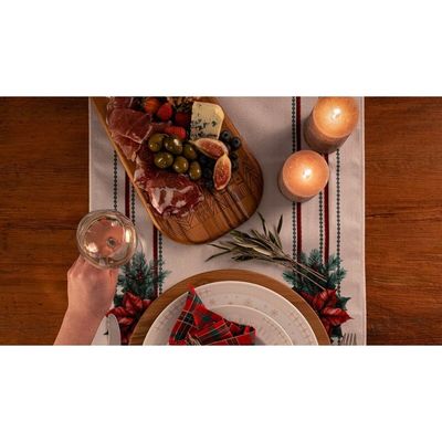Tábua para Servir Tramontina Casa Natal em Madeira Teca FSC com acabamento em Óleo.