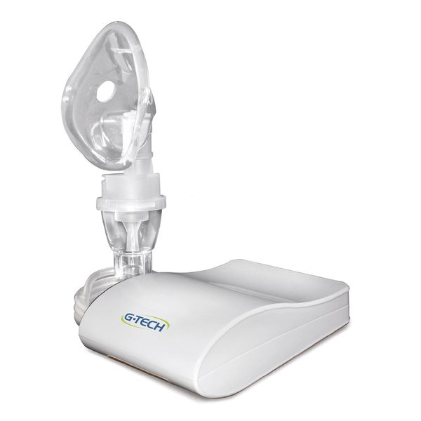 Nebulizador Inalador de Ar Comprimido G-Tech Compact DC1 Nebulizador Inalador de Ar Comprimido G-Tech Compact DC1