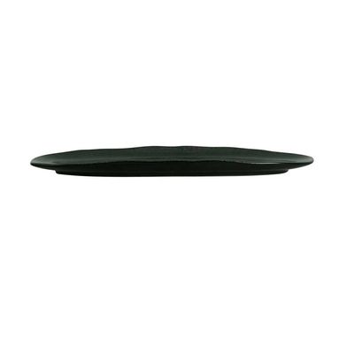 Conjunto de Travessas Ovais Pequenas Orgânico Dust 23x11cm 4 Peças Porto Brasil Preto