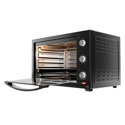 Forno Elétrico Philco 80L Preto 4 resistências PFE80A 127V