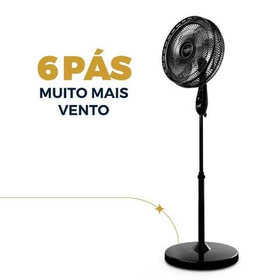 Ventilador De Coluna Britânia 6 Pás De 40cm 160W BVC41A 220V