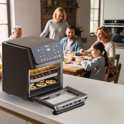 Air Fryer Oven Philco 11L 8 Funções Visor 1800W PAF11B 220V