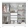 Conjunto Quarto Guarda Roupa E Cômoda Ferrara Branco