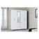 Cômoda 868 4 Gavetas E 1 Porta Com Guarda Roupa Solteiro Córdoba 4 Portas Branco Brilho - Poquema