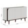 Aparador Buffet Jurerê Off White Matte Nogueira Real - Colibri