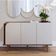 Aparador Buffet Jurerê Off White Matte Nogueira Real - Colibri