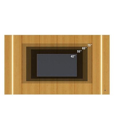 Painel Para Tv Home Suspenso Maggiore 2.3 Naturale – Colibri