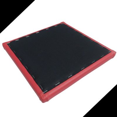 Kit 4 Assentos Estofado Para Banquetas De 30 Cm E Cadeiras Em Corino vermelho