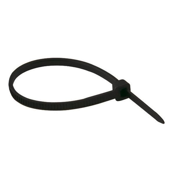 Abracadeira De Nylon 2,5x10cm 100unid. Preta