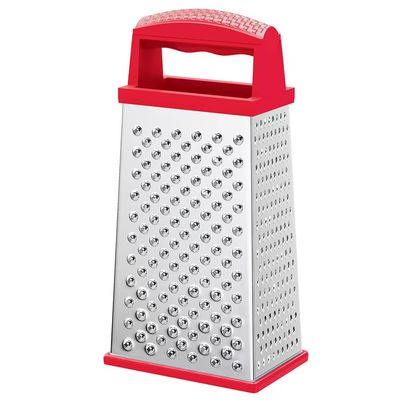 Ralador 4 Faces 6 Inox Euro Home Vermelho