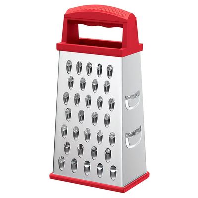 Ralador 4 Faces 6 Inox Euro Home Vermelho