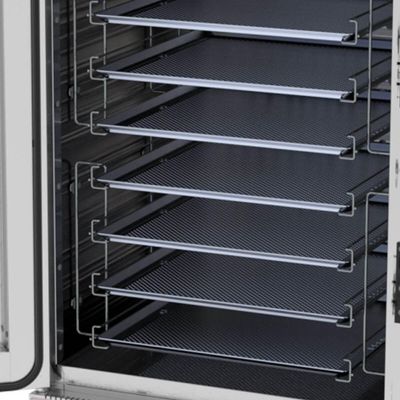 Forno Turbo Elétrico Progás Prp-008 Plus Vermelho 8 Esteiras Com Vapor 220V P45080