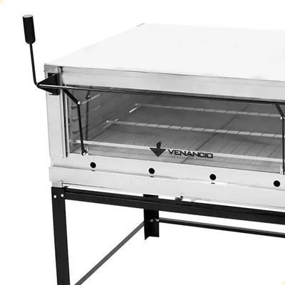 Forno Industrial A Gás Guilhotina Com Pedra Roma Firi90 Venâncio
