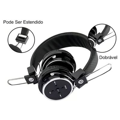 Fone de Ouvido Sem Fio Bluetooth Color - Rignel