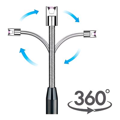 Acendedor Elétrico Isqueiro Fogão (Preto)