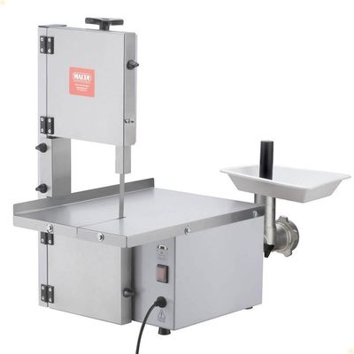 Serra Fita 1,51mts Malta Branca Mesa Inox Com Moedor Boca 5 Motor 1/3 Cv Bivolt 3101063