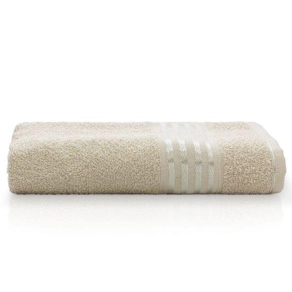Toalha de Rosto Camesa Decor 99% Algodão Bege Toalha de Rosto Camesa Decor 99% Algodão Bege