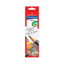 Lápis Grafite Faber-Castell Max Preto Nº2 com 12 Unidades
