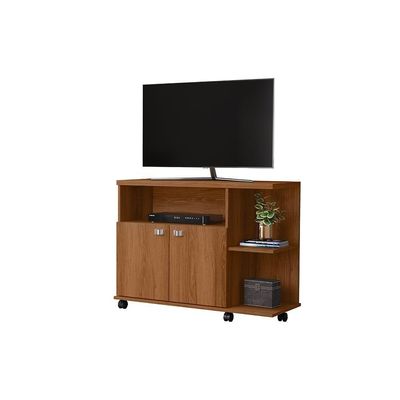 Rack Bancada Tv Lisboa - Lukaliam Móveis - Até 32 40 42 50 Polegadas Jequitiba