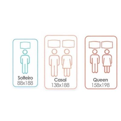 Cama Box Baú Novo + Colchão Molas Kappesberg Ensacadas Inverno Verão + Base Crc Courano White
