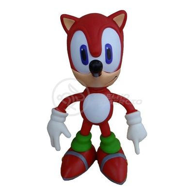 Boneco Knuckles The Echidna Grande Super Size 23Cm - Sonic