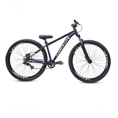 Bicicleta Aro 29 Absolute Nero 5 Freeride Single Freio Hidraulico Shimano Mt200 Garfo C-trava Rodas Vmaxx Roxo