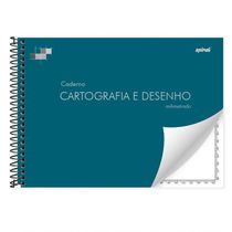 Caderno Cartografia E Desenho -48 Fls - Milimetrado