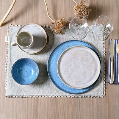 Aparelho De Jantar 30 Peças Breeze + Latte Porto Brasil