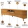 Rack Para Sala Martina Com Painel Para Tv 80 Pol Orgânico Ermione B01 Cinamomo - Lyam Decor