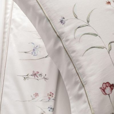 Jogo De Cama King 4 Peças Altenburg Floreô Bordados Em Cetim