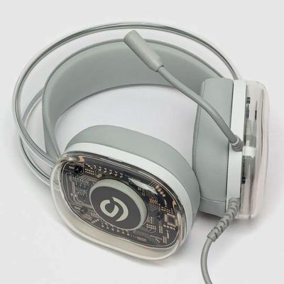 Headset Gamer Com Fio Fone De Ouvido Rgb - Gamer Over-ear Com Conexão P2 + Usb