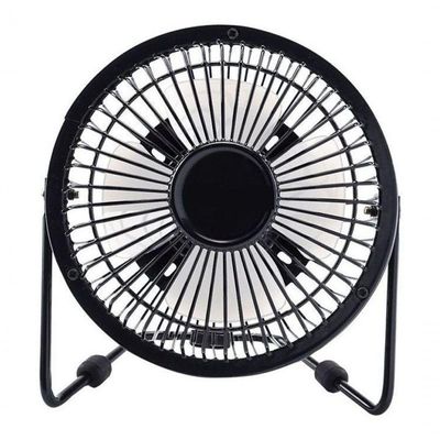 Mini Ventilador Usb Portátil De Mesa Silencioso Articulável - Compacto E Prático