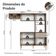 Armário De Cozinha Compacta 196cm Rustic-crema Aura Madesa