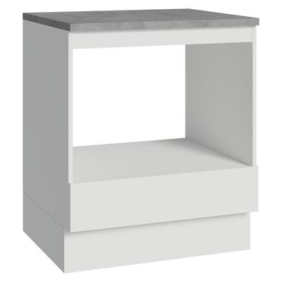 Balcão Para Forno/micro-ondas 70 X 60 Cm 1 Gaveta (com Tampo) Branco Madesa Branco