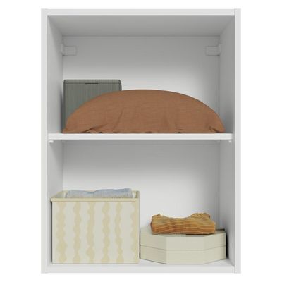 Armário Aéreo Para Quarto 50 Cm 1 Porta Branco Neo Madesa Branco