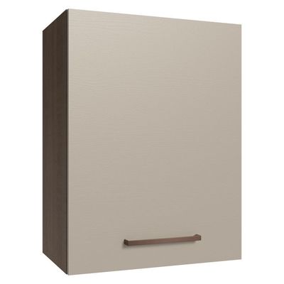 Armário Aéreo 50cm 1 Porta Rustic/crema Agata Madesa Rustic/crema